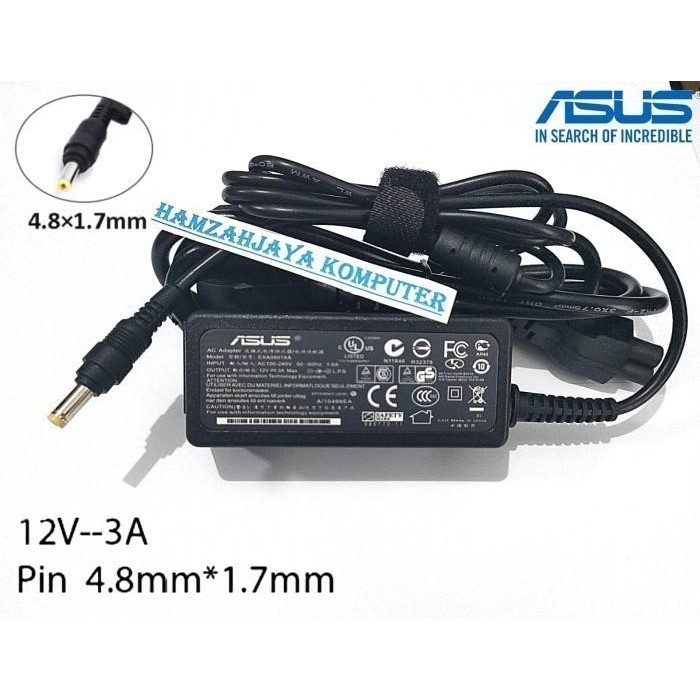 TERBARU CHARGER ADAPTER NOTEBOOK /LAPTOP ASUS EEE PC 12V 3A R33030 900HA 1000H TERMURAH