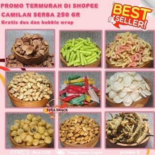 

Camilan Kiloan Murah Enak Renyah Serba 250gr