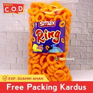 

Termurah SNACK MAKANAN RINGAN Smax Ring Cheese Smax keju cemilan enak 125 gr