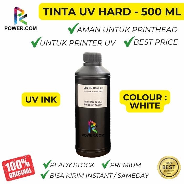 

Tinta UV 500 ml Hard White