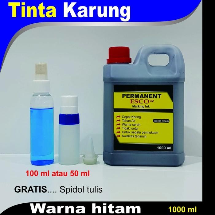 

New Tinta karung esco / tinta permanen karung hitam