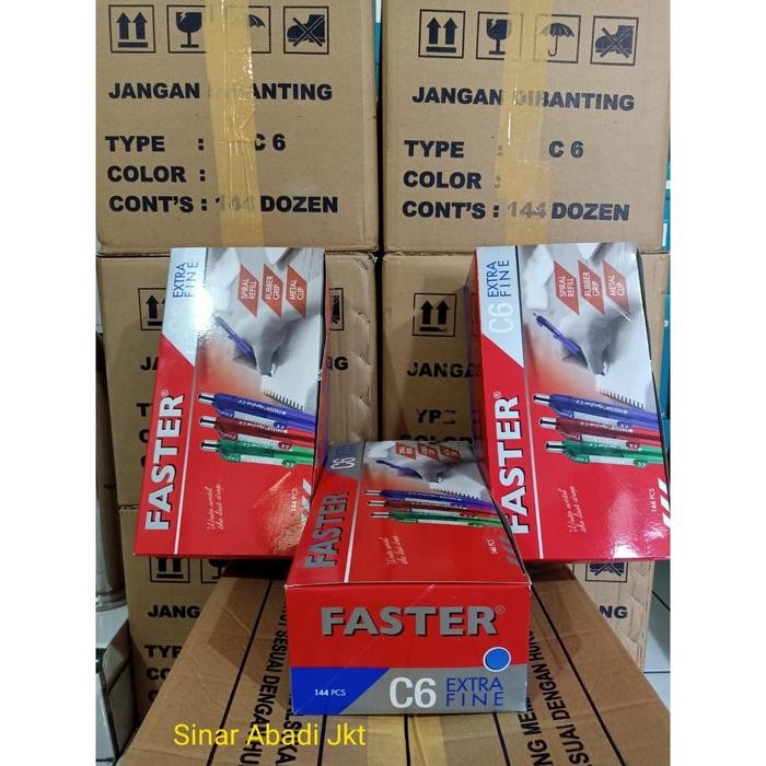 

New Pulpen FASTER C6 0.7 mm / 6 pcs