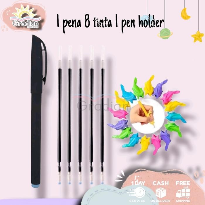 

New Pulpen Ajaib Magic Pen Menghapus Otomatis