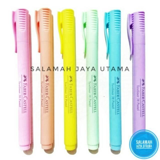 

New Textliner 38 Pastel Faber Castell / Textliner Pastel 38 Faber Castell
