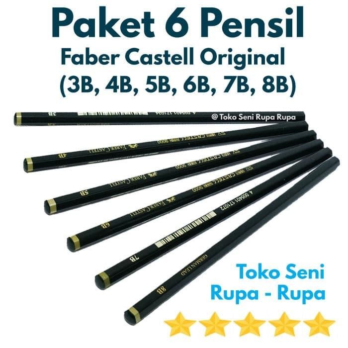 

New Paket Menggabar Pro, Pensil 8B,7B,6B,5B,4B,3B Pensil Sketsa Wajah, Etc