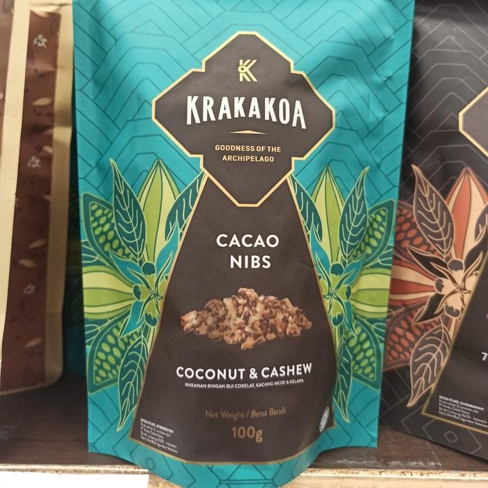

Neww krakakoa cacao nibs coconut cashew 100gr Terlaris
