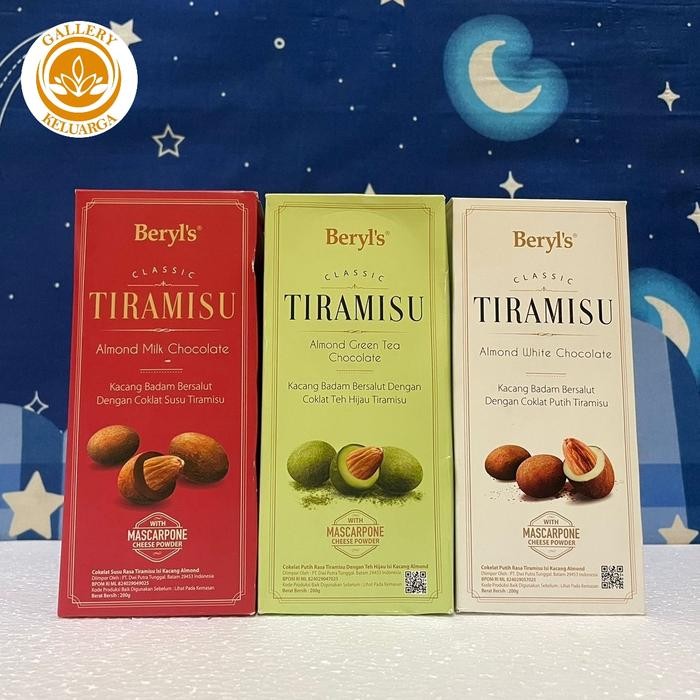 

Neww Coklat Beryls Tiramisu Almond 200gram Terlaris