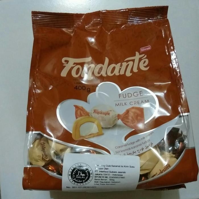 

Neww ELVAN FONDANTE CARAMEL CHOCOLATE FUDGE MILK CREAM COKLAT TURKI 400 GR Terlaris