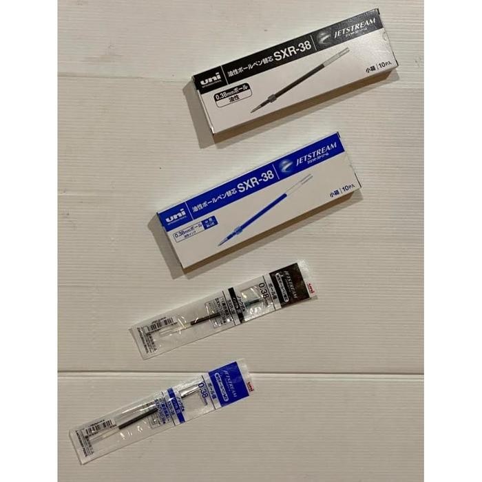 

New Refill Uni Jetstream Ballpoint Pen 0.5mm dan 0.38mm
