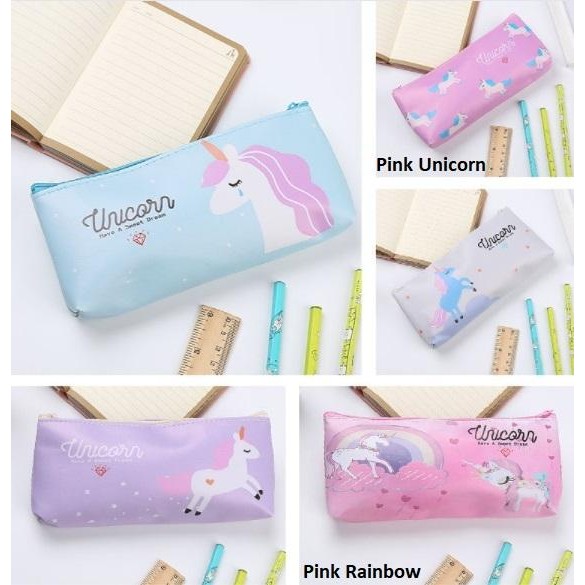

New Kotak Pensil / Pencil Case Unicorn SK0014