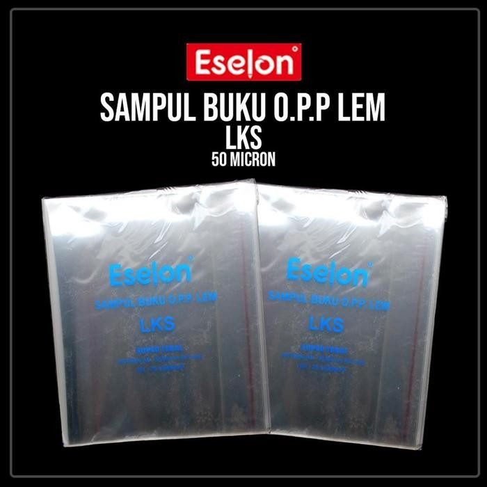 

New Sampul buku Eselon OPP LKS 50 micron / Sampul Eselon
