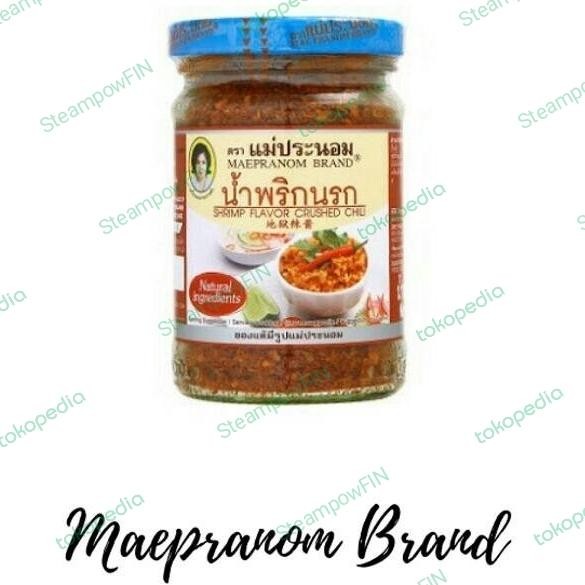 

Maepranom Shrimp Flavor Thai Crushed Chili Bubuk Cabe Kering Thailand