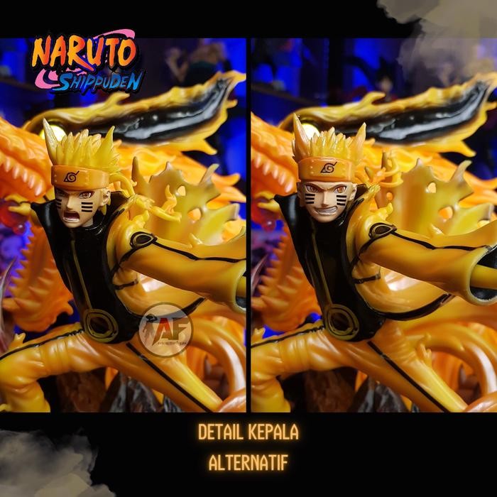 ready statue action figure naruto x kurama my studio recast