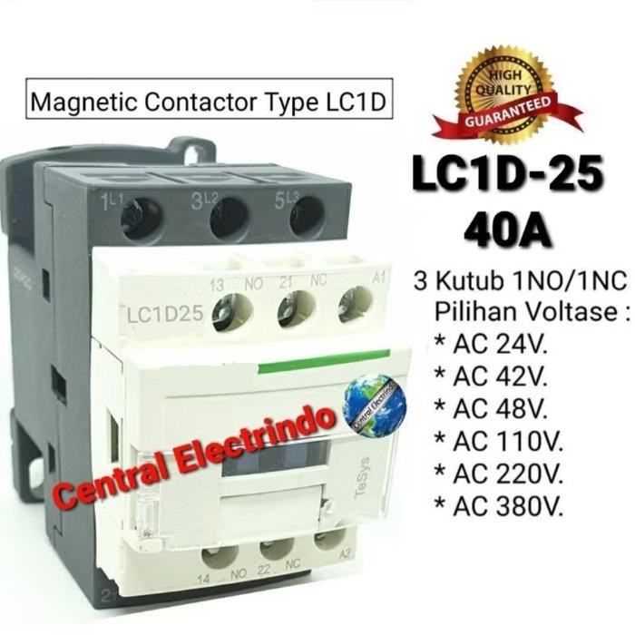Contactor Lcid-25M7 220Vac.