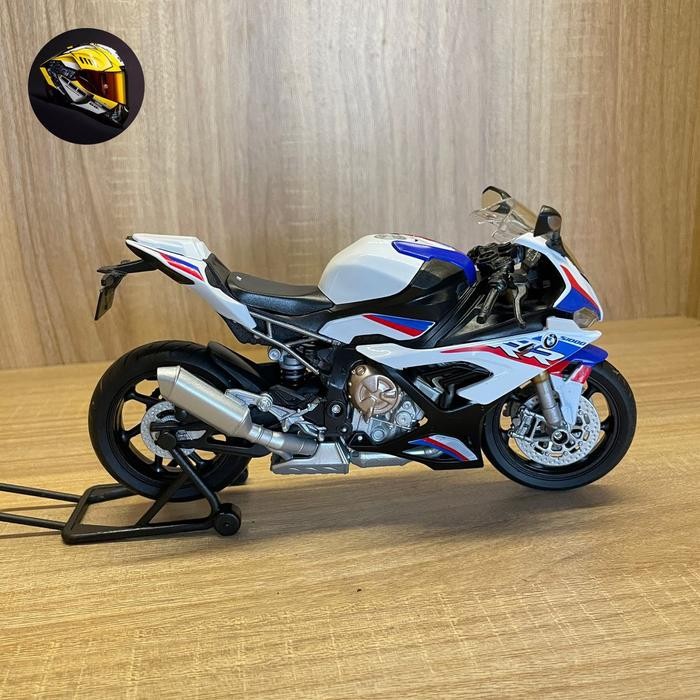 HOT SALE Diecast miniatur motor bmw S1000RR skala 1/12 welly