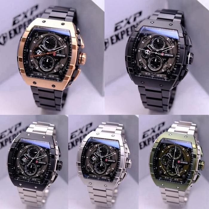 E6782 Jam Tangan Pria Stainless Expedition 6782 Watches
