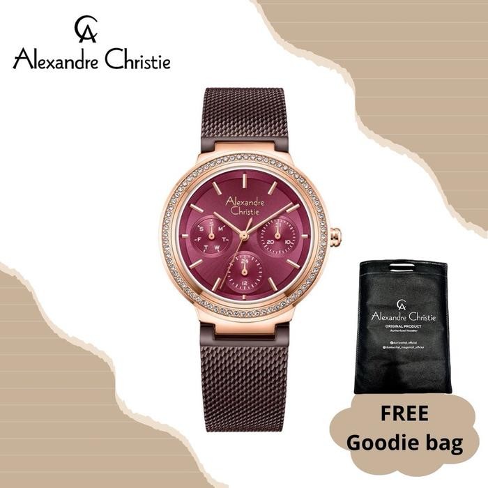 [DUNIA ARLOJI PONTIANAK] Jam tangan rantai cewek Seri 2B20 BF Analog Kemewahan Santai Tahan air