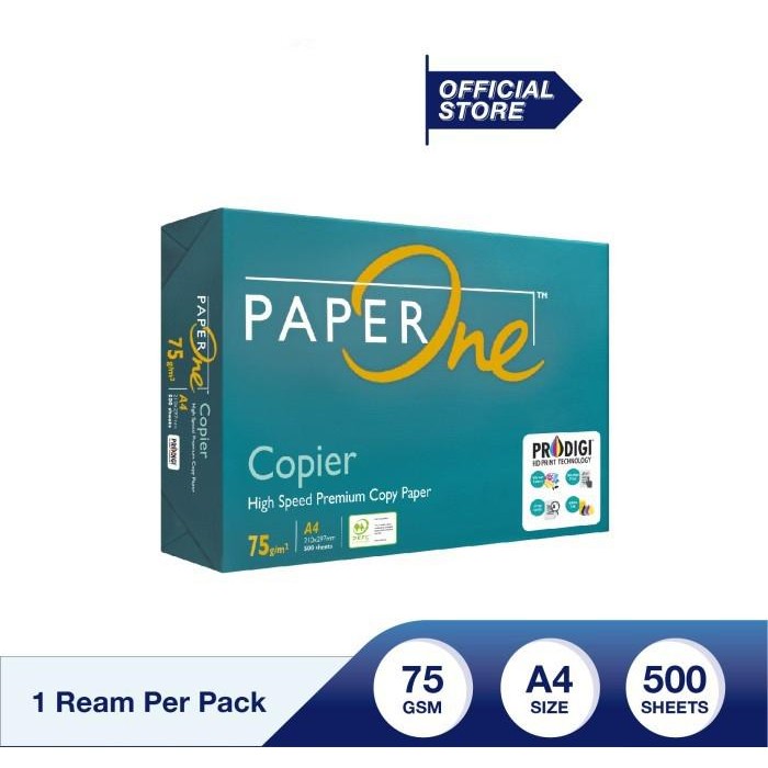 

JUAL Kertas HVS Ukuran A4 75 GSM 1 RIM Copy Paper 500 Lembar 50 100 Lembar