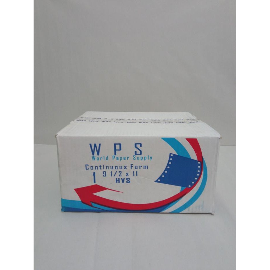

HOT PROMO WPS Continous Form 91/2 x 11 ( 1Ply ) K1 Hvs