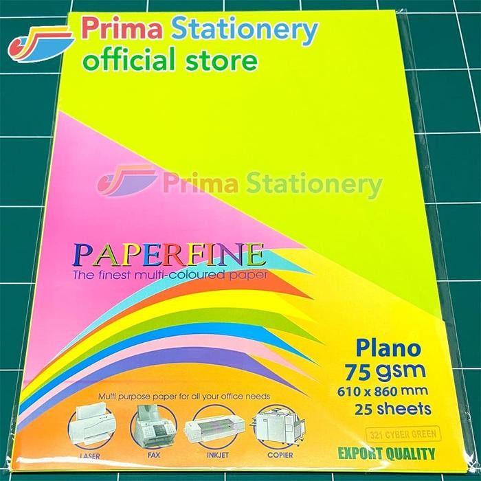 

HARGA DISKON Kertas HVS Warna Paperfine Plano Warna CYber
