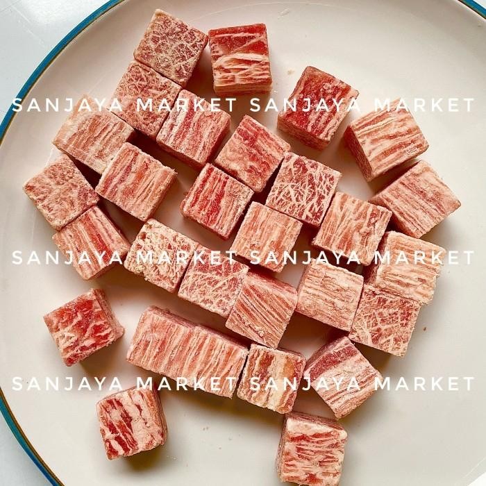 

Promo saikoro cube murah bandung 1 kg,Daging Saikoro Cube Wagyu Slice 1Kg Frozen Beef Cube