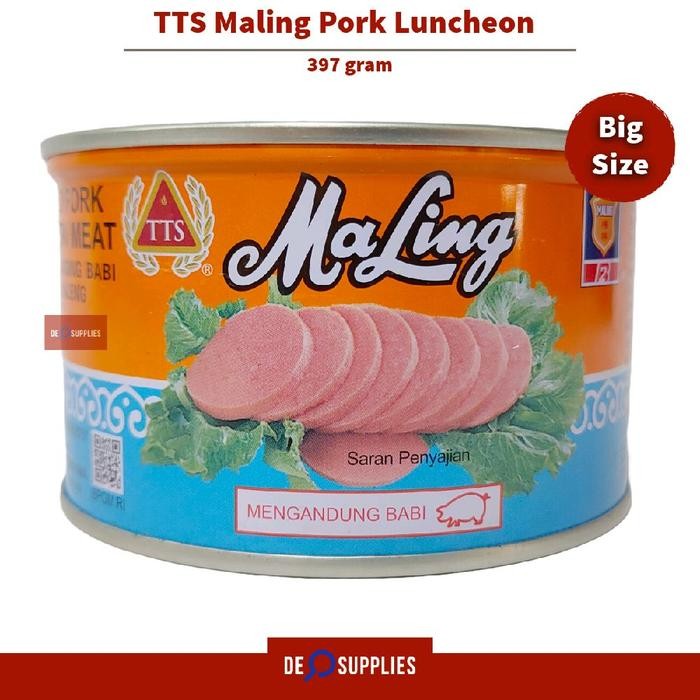 

Promo Maling Ham Babi TTS 397gr Daging Babi Kaleng