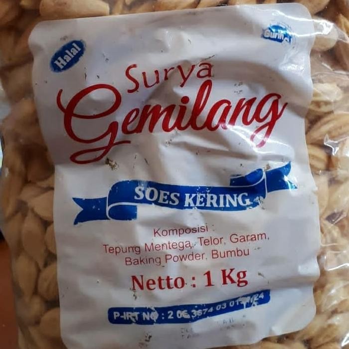 

Promo Soes Keju Gemilang 1kg Frozen Kue Sus Isi Keju