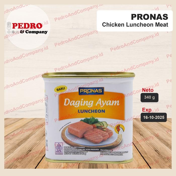 

Promo Pronas Chicken Luncheon Daging Ayam Kaleng 340gr