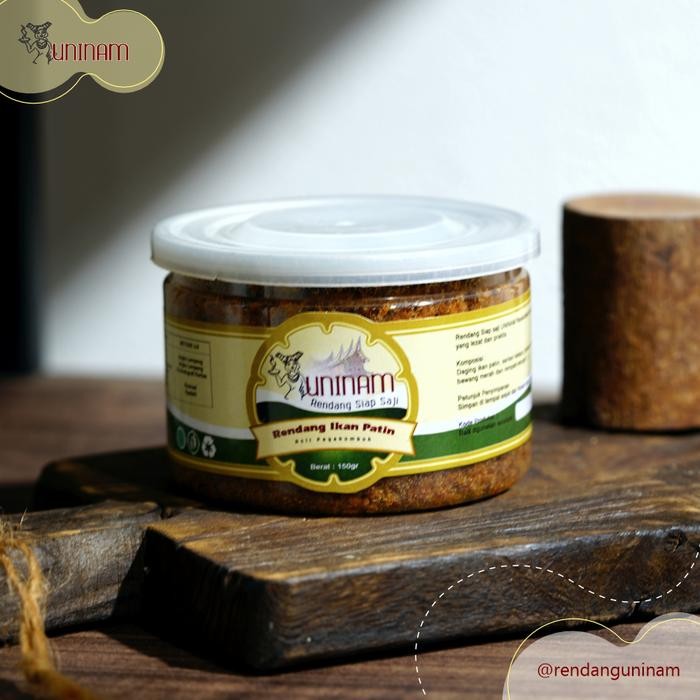 

Baru Rendang Padang Ikan Patin Uninam 150gr