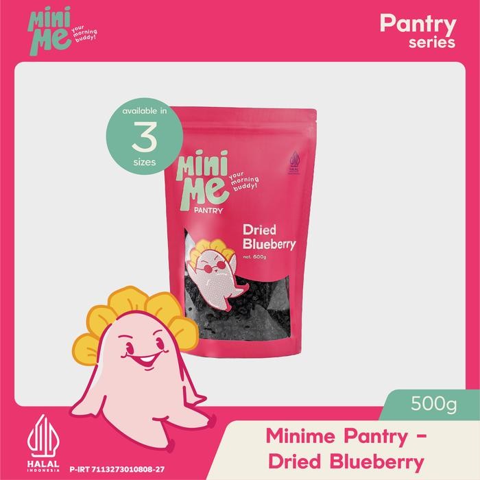 

Baru MINIME Pantry Dried Blueberry 500g - Buah Kering Premium