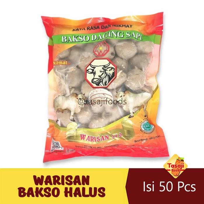 

Baru WARISAN Bakso Urat 319 50pcs - Baso Resto Premium