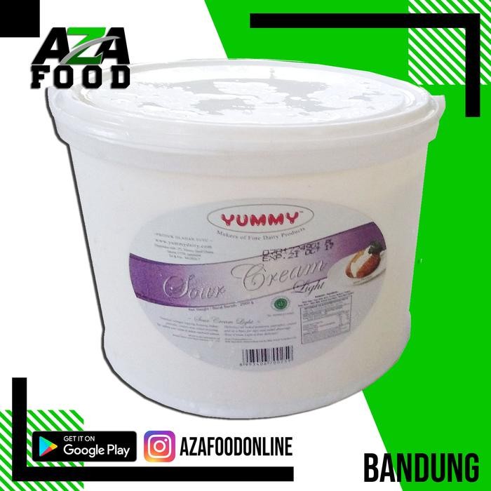 

Baru Yummy Sour Cream 2500 gr - Krim Asam Besar