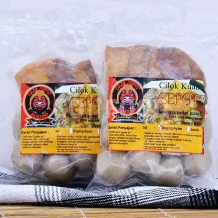 

Baru Cilok Cepot Instant Kuah - Cemilan Instan Siap Saji