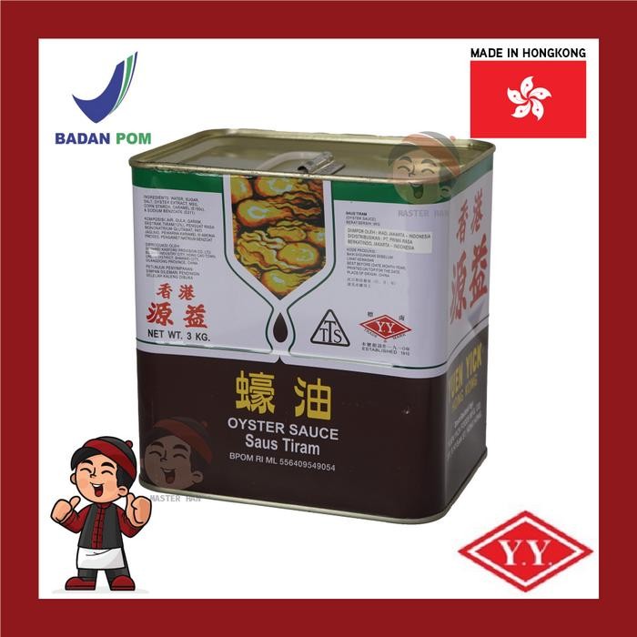 

Yuen Yick Oyster Sauce Saus Tiram 3kg