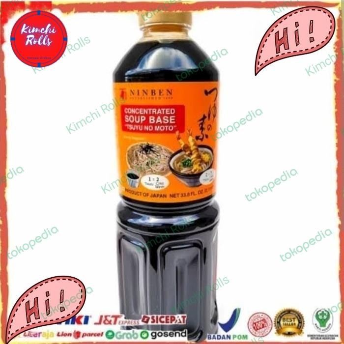 

Ninben Tsuyu no Moto concentrated Soup base impor jepang enak 1 liter