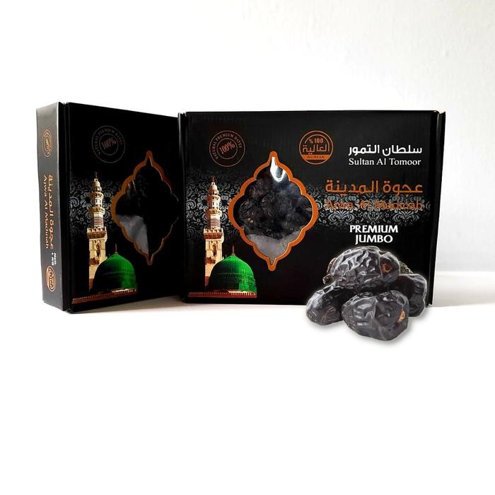

Baru Kurma Ajwa Nabi Jumbo Al Madina 1kg Sehat & Manis