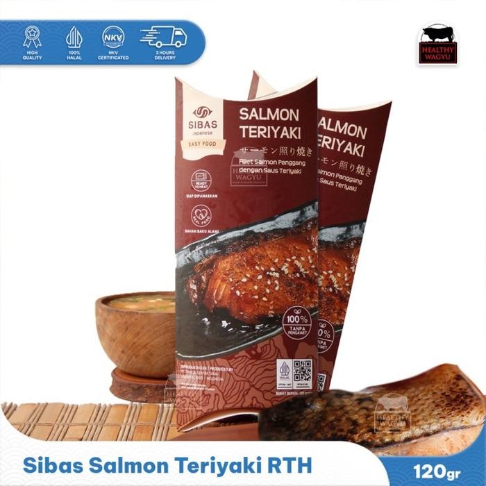 

Baru Sibas Salmon Teriyaki Ready To Eat 120gr