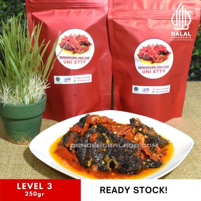 

Baru Dendeng Paru Balado Basah - Cabe Merah Pedas