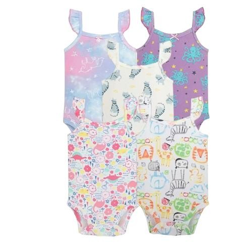 Jumpsuit 5 In 1 Bayi /Jumper Jumpsuit Bayi Newborn / Set Baju Bayi Lucu