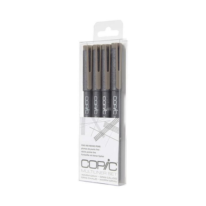 

Copic Multiliner Set 4-Pcs Warm Gray