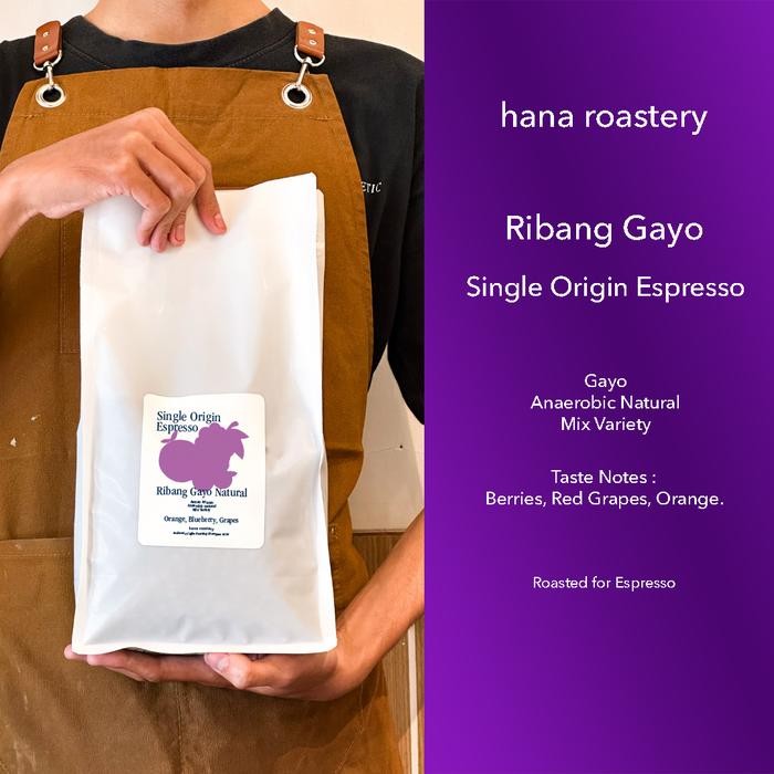 

Ribang Gayo - Anaerobic Natural - Single Origin Espresso - Hana Roastery