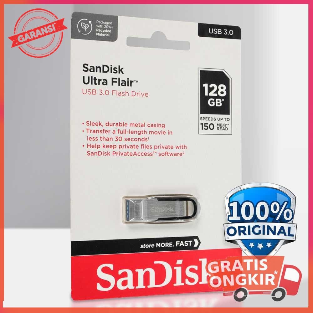 Flashdisk SanDisk Ultra FlairUSB 3.0  128GB
