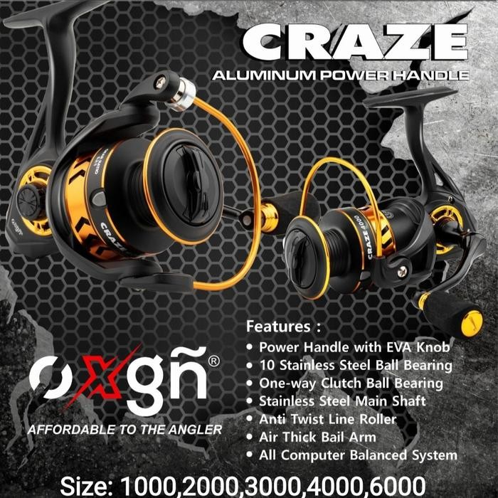 Reel Pancing Power Handle Oxgn Craze One Way
