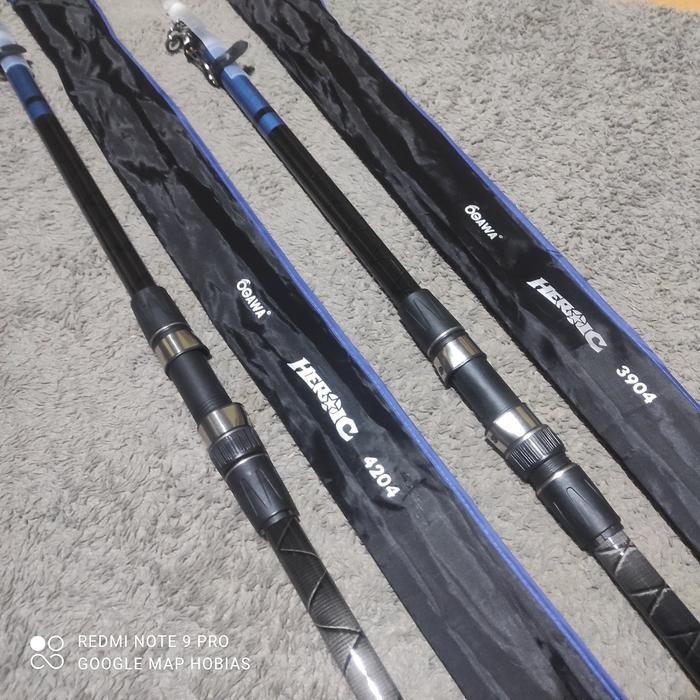 Joran Pancing Laut Carbon Ogawa Heroic Surf 390. 420