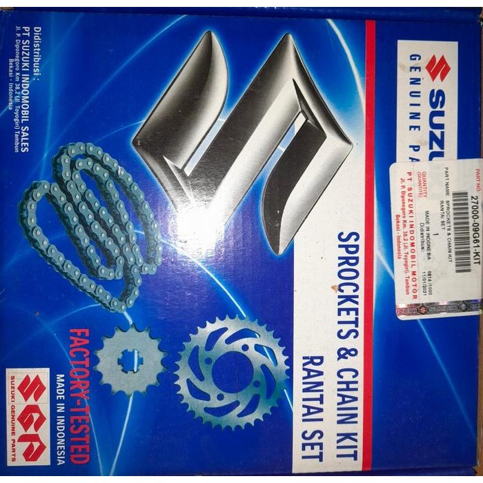 SUZUKI GENUINE PART, GEAR SET, SMASH 110