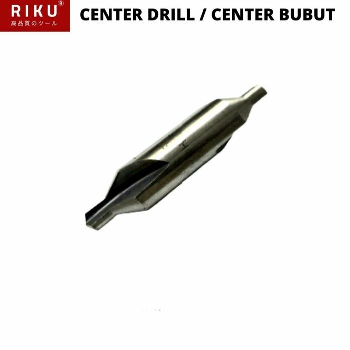 Centre Center Drill / Center Bubut 4 mm mili - Bodi 10 mm mili