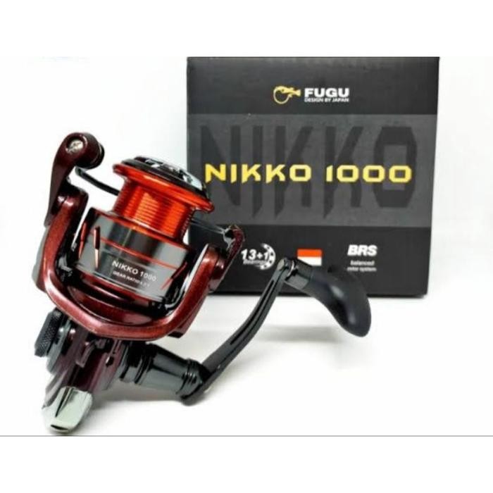 Reel Laut Fugu Nikko Sw Salt Water 1000 2000 3000 4000 6000 Full Seal