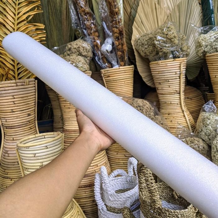 Busa Bunga Gabus Elastis Dekorasi Pelaminan Panjang 2M