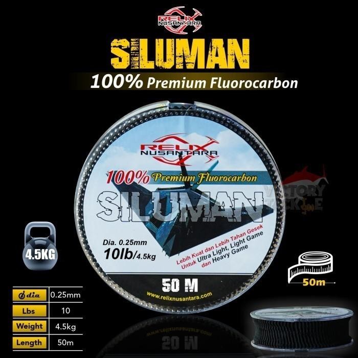 Leader Relix Nusantara Siluman 100% Premium Fluorocarbon