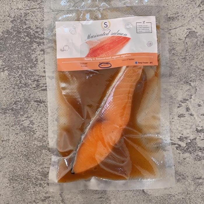 

(Allthebest) Ready to Cook Salmon Marinasi / Marinade Salmon rasa Barbecue